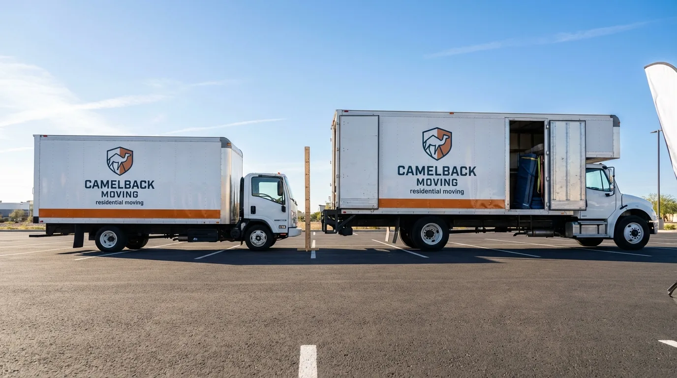 Moving truck size capacity guide in Great Neck